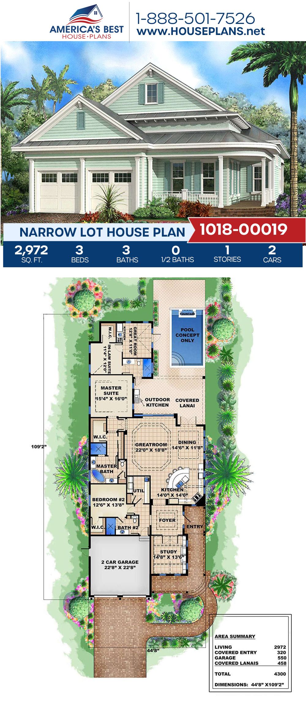 house plans for narrow lots 4