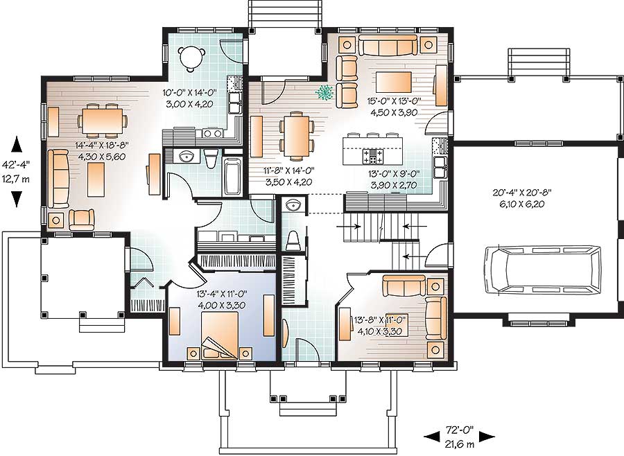 house plans mother in law suite 4