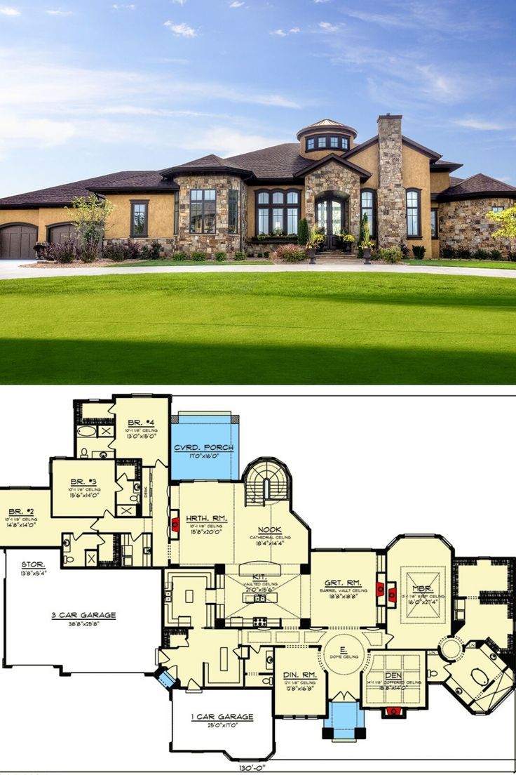 house plans single story with walkout basement 2