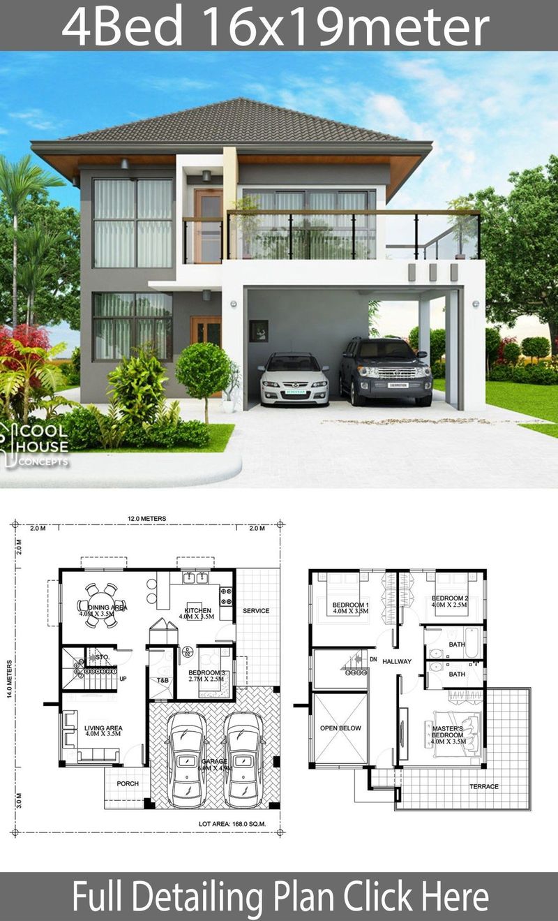 house plans two story 4 bedrooms 3