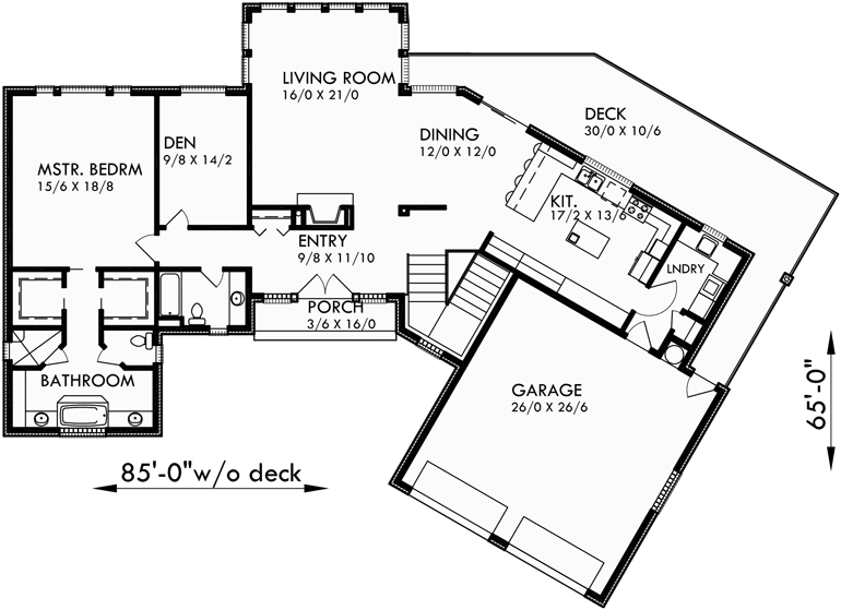 house plans with a daylight basement 4
