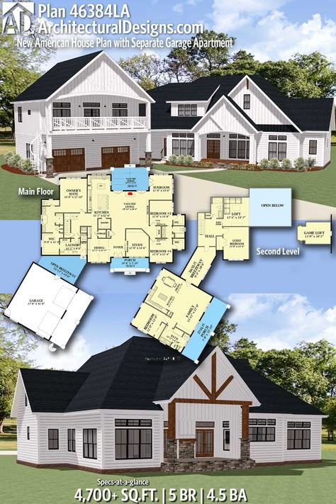 house plans with attached guest house 2