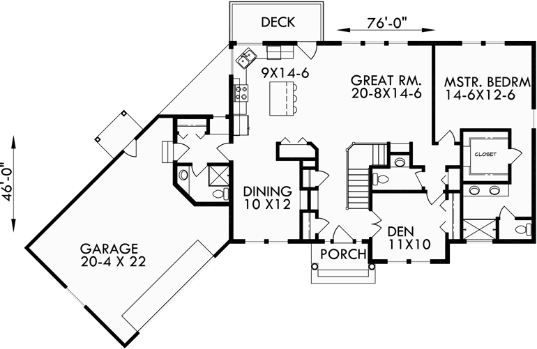 house plans with basement and garage 3