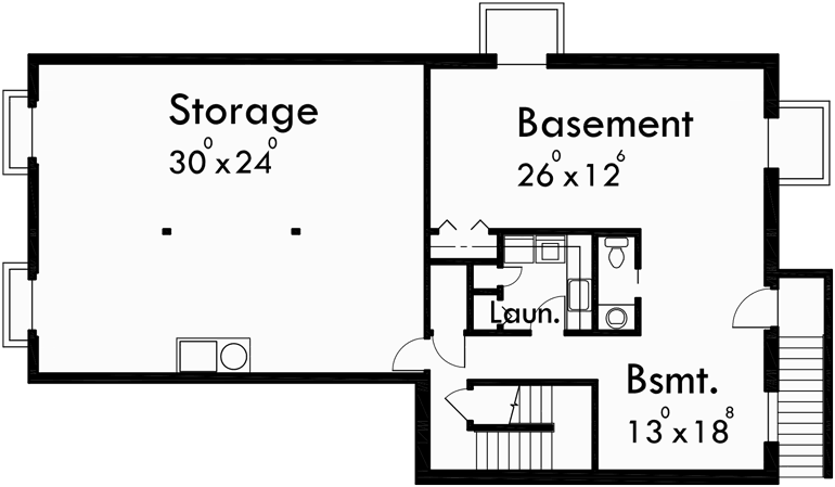 house plans with garage basement 4