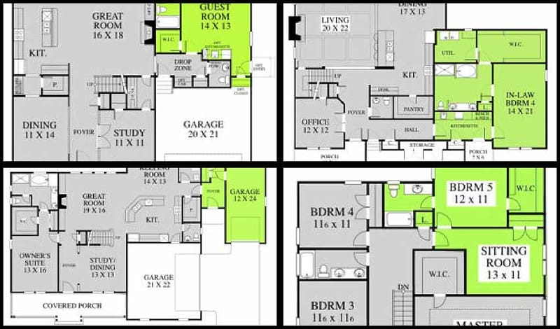 house plans with in law suites 4