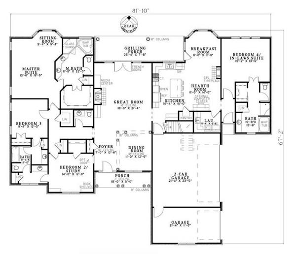 house plans with mother in law suites 4