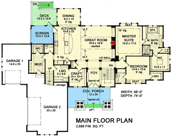 house plans with walkout basement 2