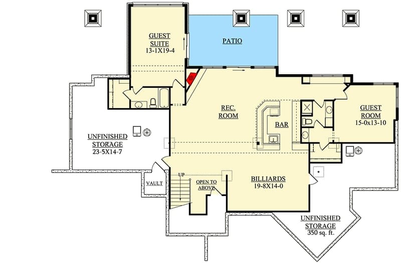 house plans with walkout basement 3