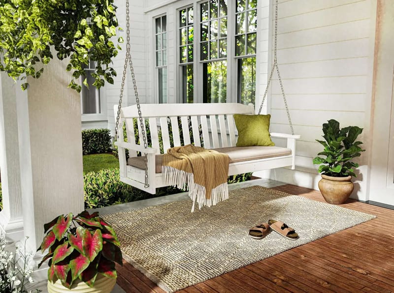 how do you hang a porch swing 4