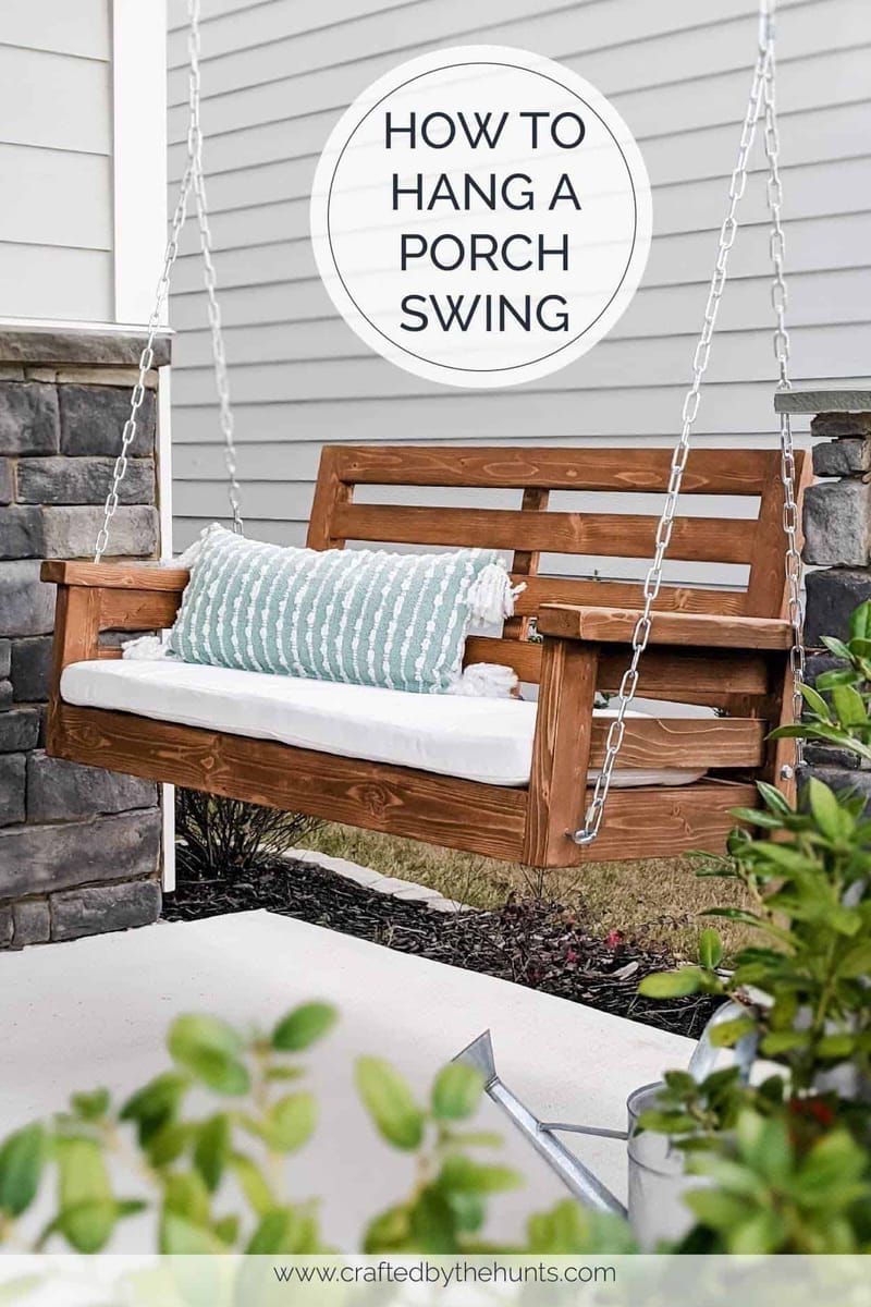how do you hang a porch swing 1