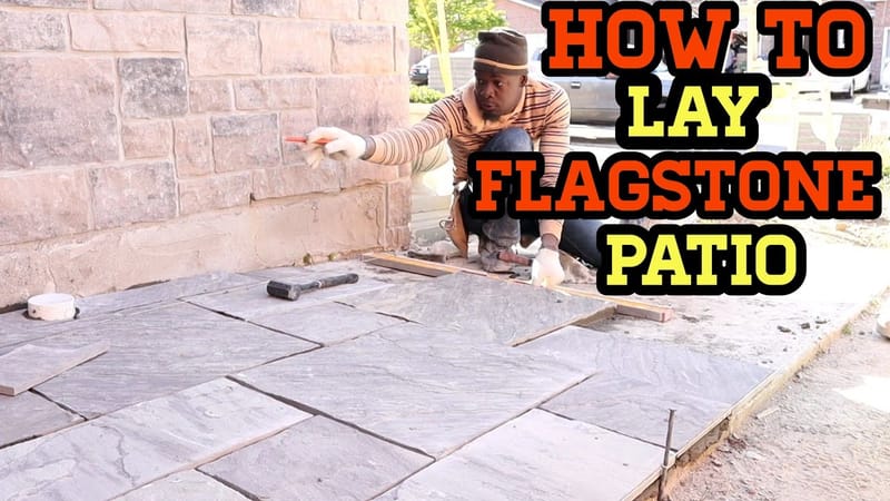 how do you lay a flagstone patio 2