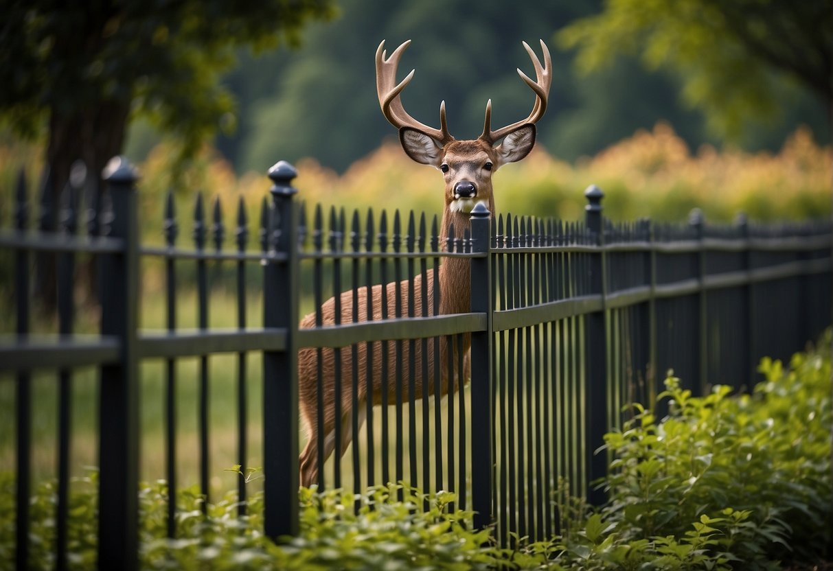 how tall a fence to keep deer out 2