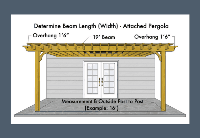 how tall is a pergola 3