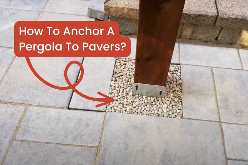 how to anchor a gazebo to pavers 5