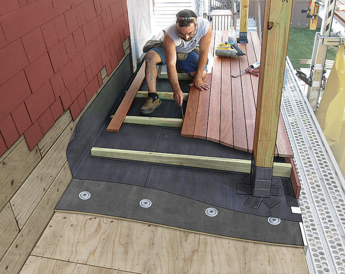 how to build a deck over roof 2