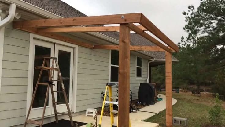 how to build a patio cover attached to house 3