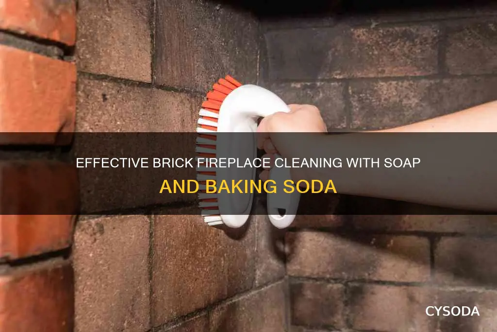 how to clean a brick fireplace 5