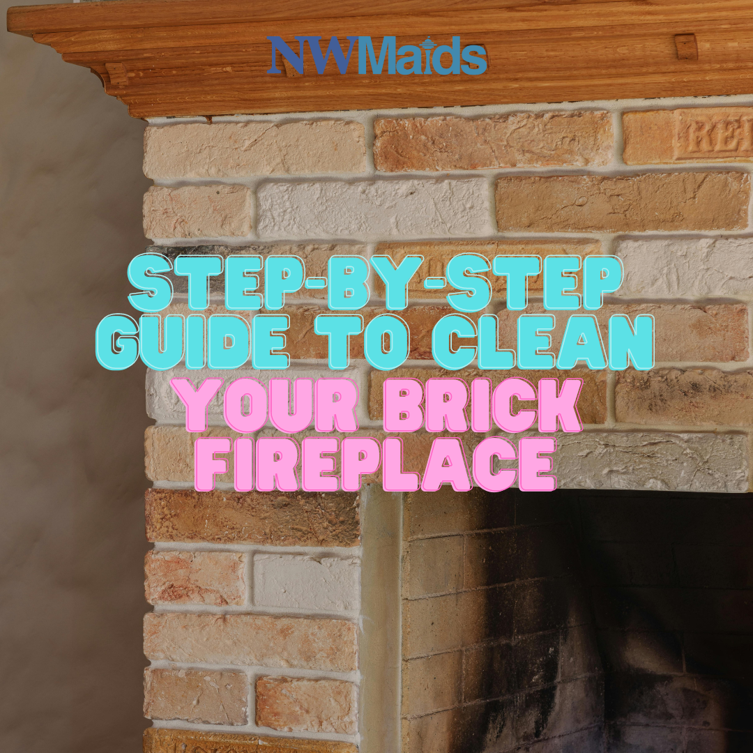 how to clean a brick fireplace 1