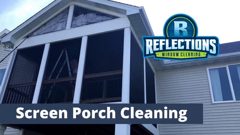 how to clean screens on a screened in porch 3