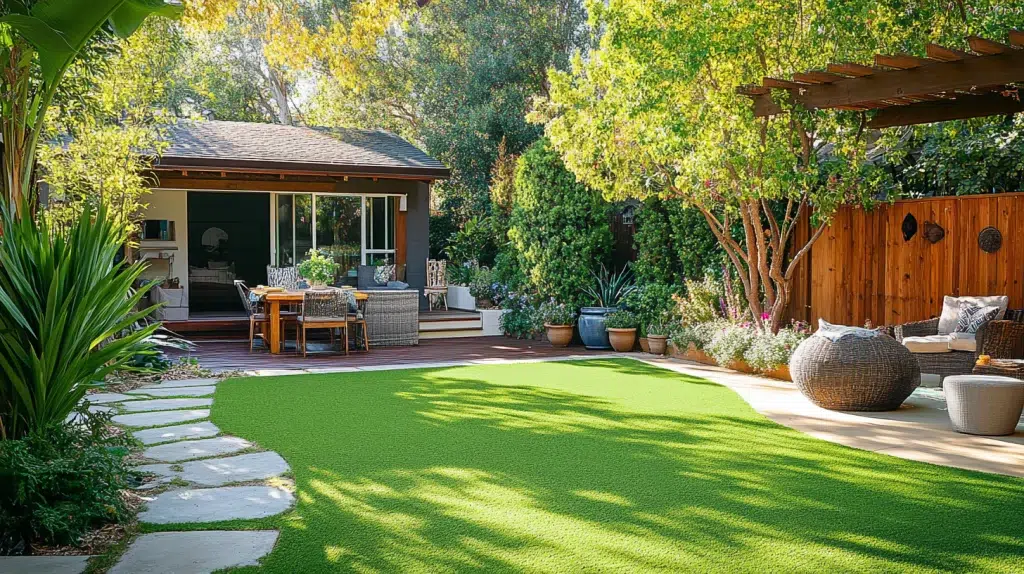 how to create a family-friendly backyard 4