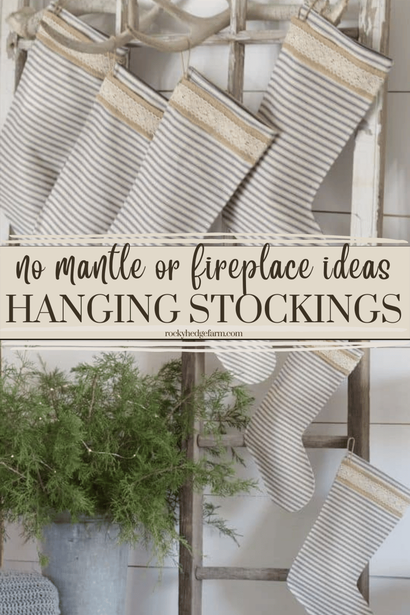 how to hang stockings without a fireplace 2
