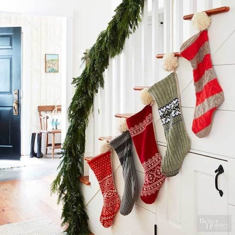 how to hang stockings without a fireplace 4