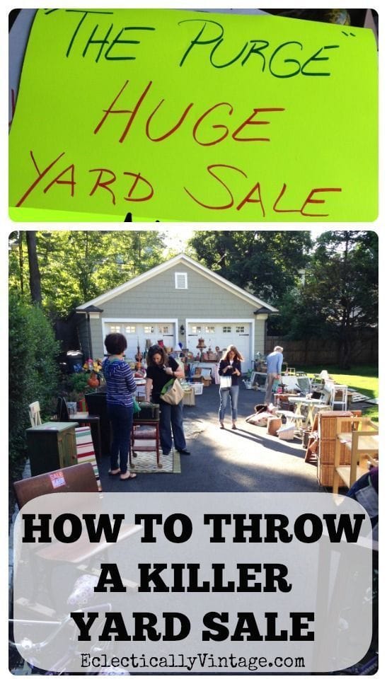 how to have a good yard sale 3