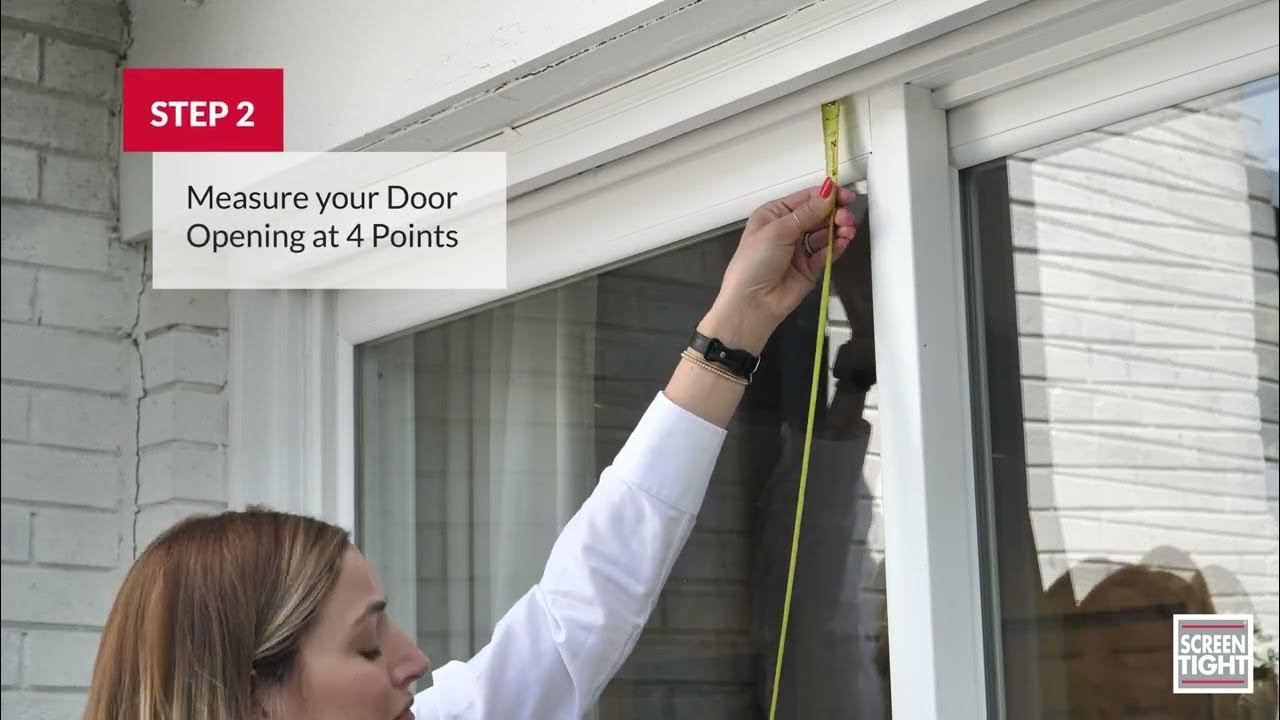 how to install patio screen door 3