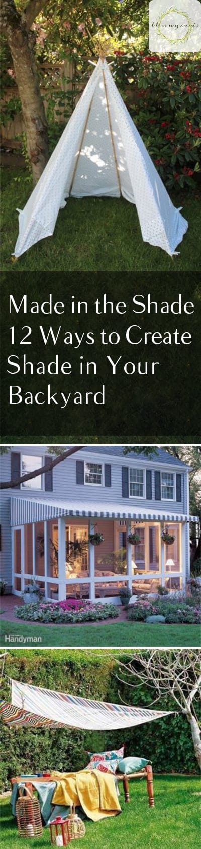 how to make shade in backyard 2