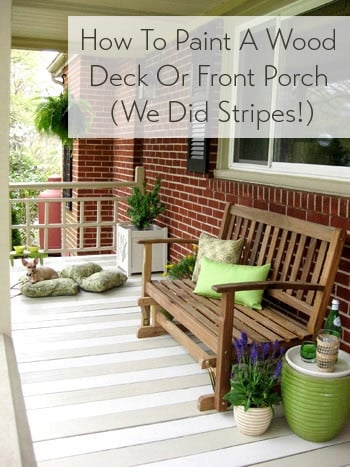 how to paint the porch 3