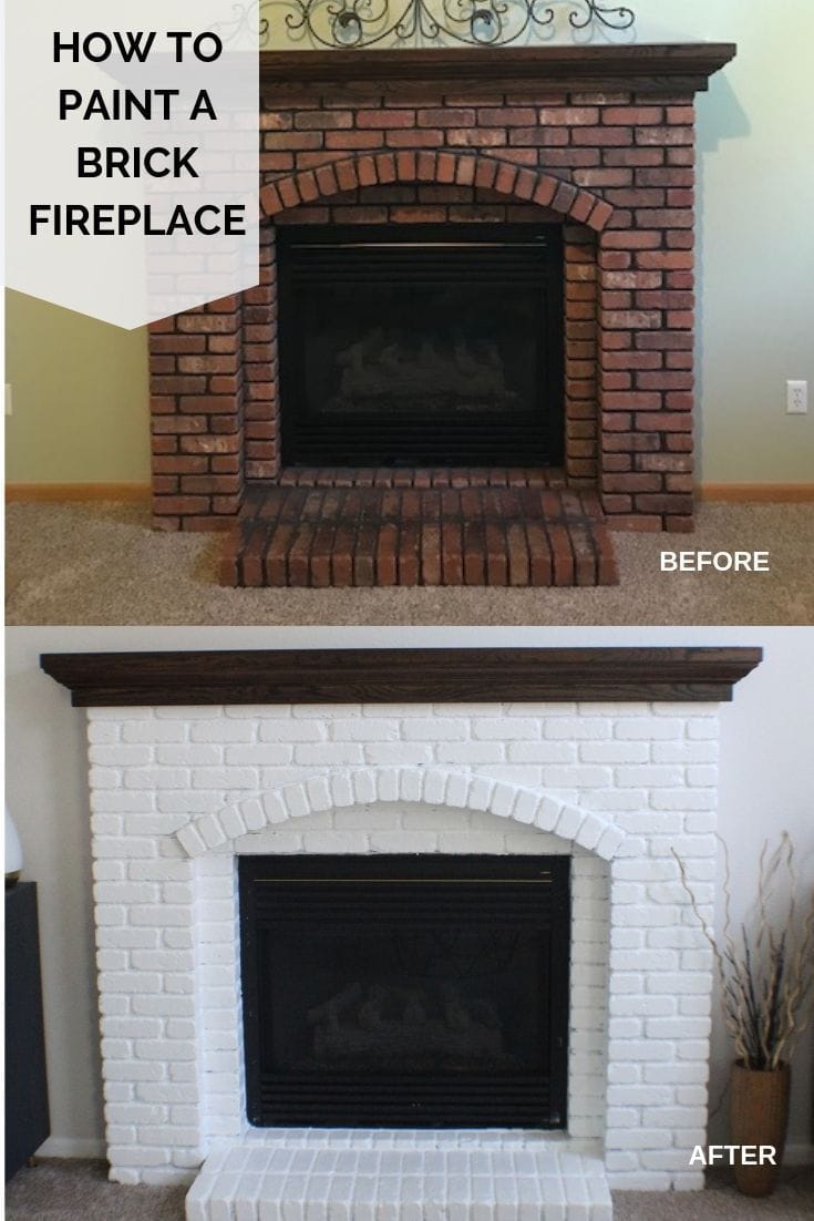 how to repaint a fireplace 5