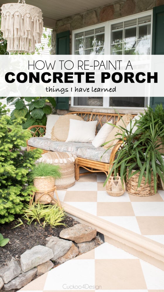 how to repaint a porch 1
