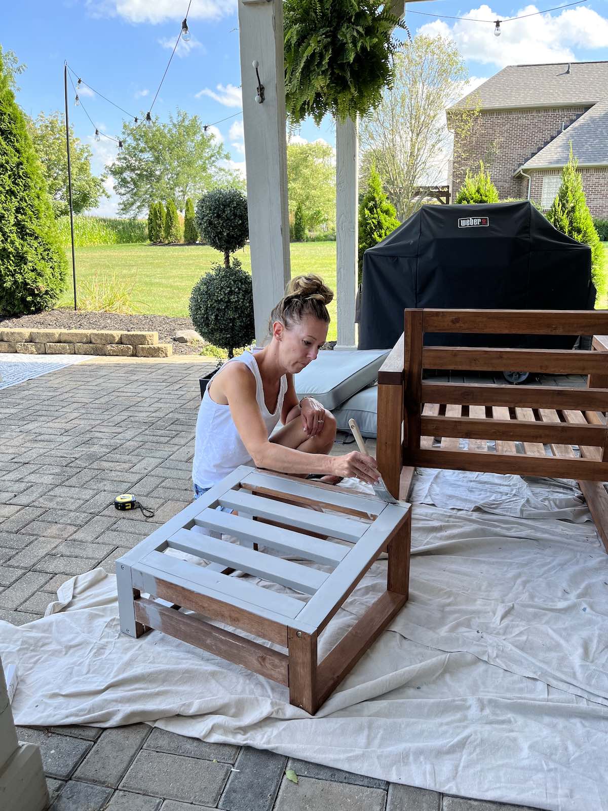 how to repaint patio furniture 2