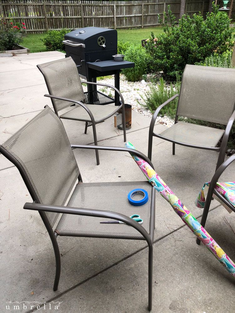 how to repaint patio furniture 4