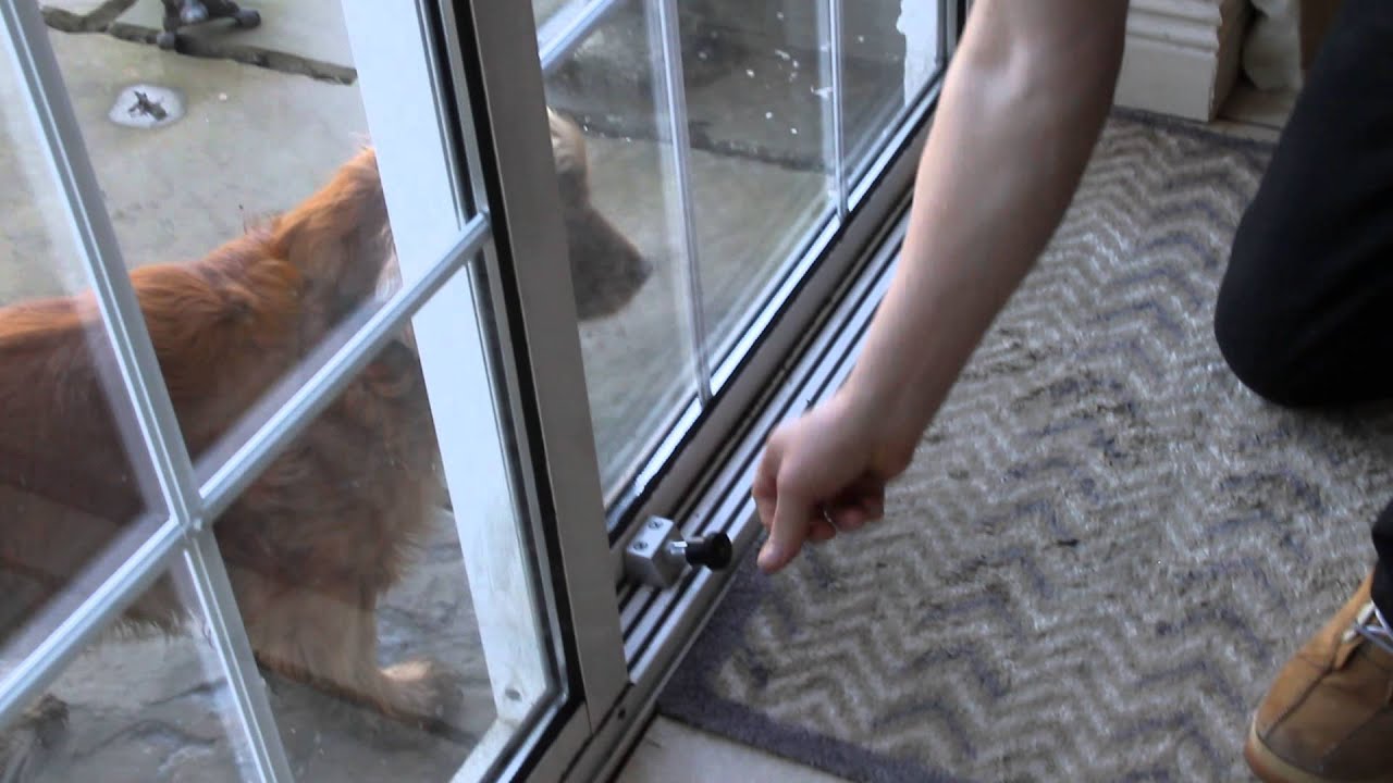 how to secure a sliding patio door 1
