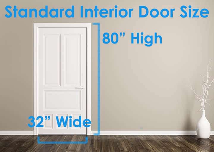 how wide is a bedroom door 5