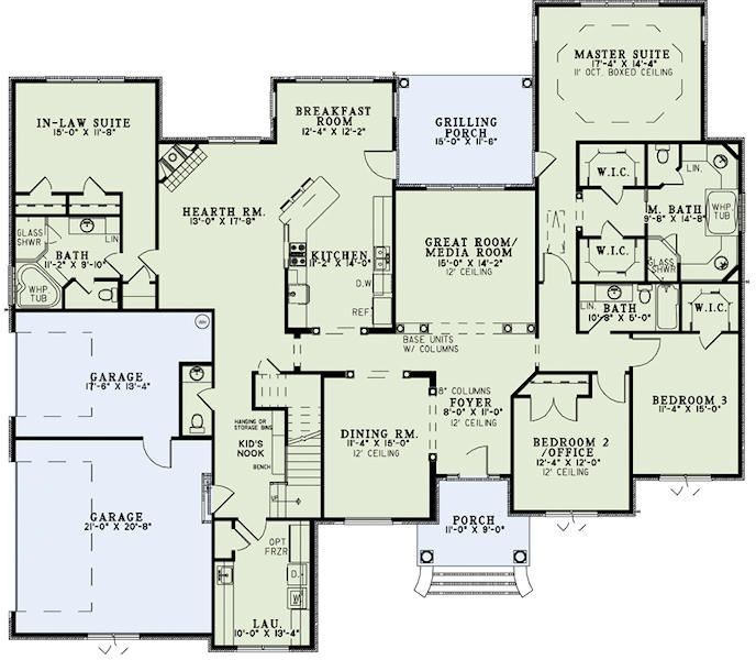 in law suite floor plans 4
