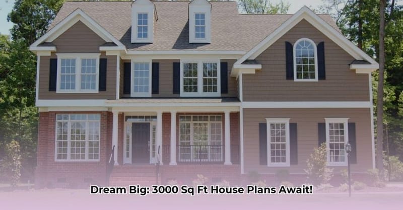 is a 3000 square foot house big 2
