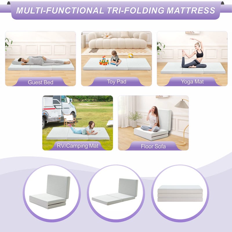 Is a Tri Fold Foam Mattress Right for You A Deep Dive into Features and Feel 5