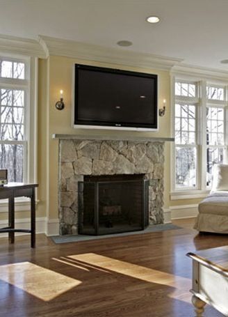 is it safe to mount a tv over a fireplace 4