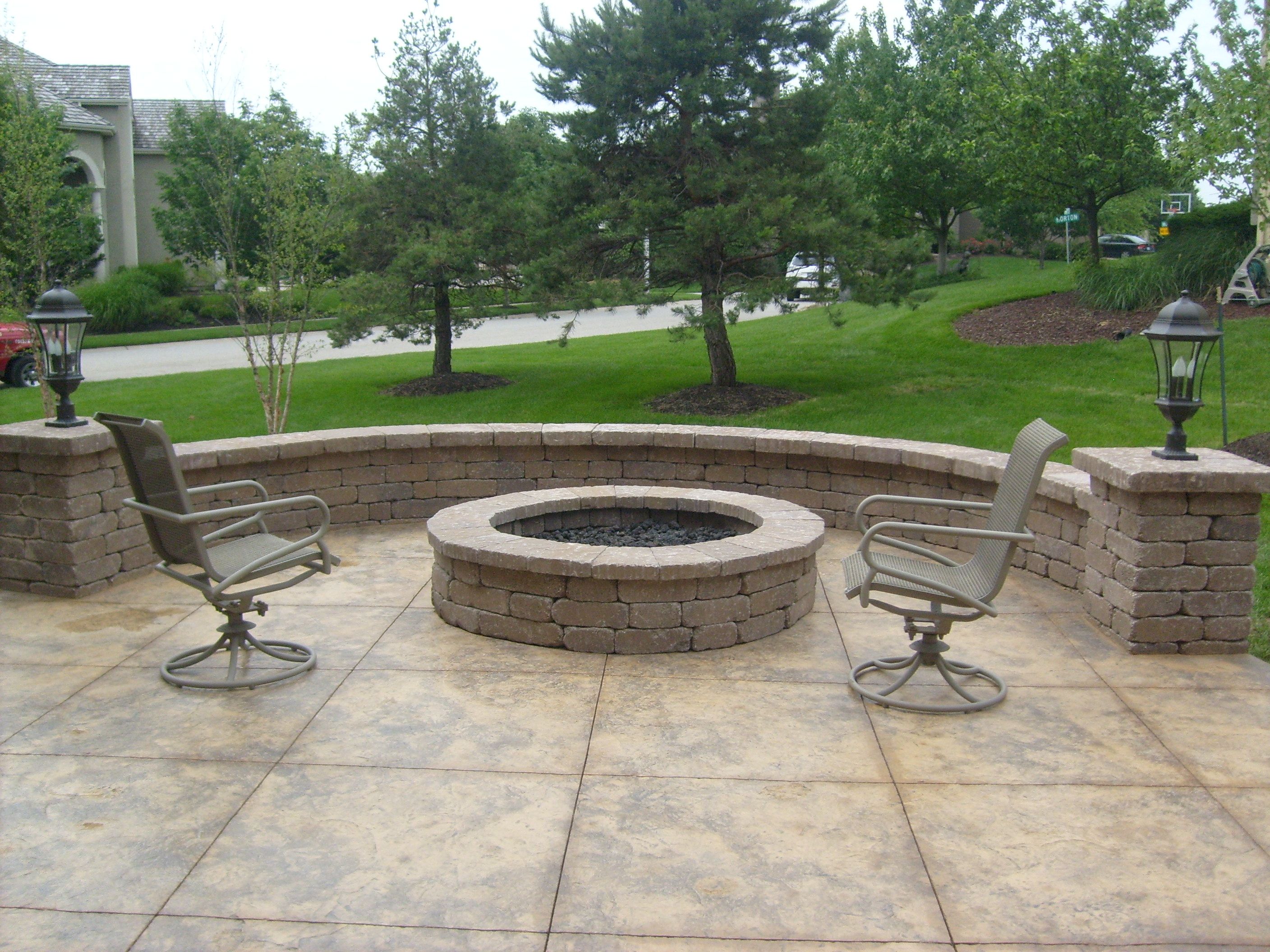 Keeping Your Concrete Patio Happy and Safe Around the Fire Pit 3