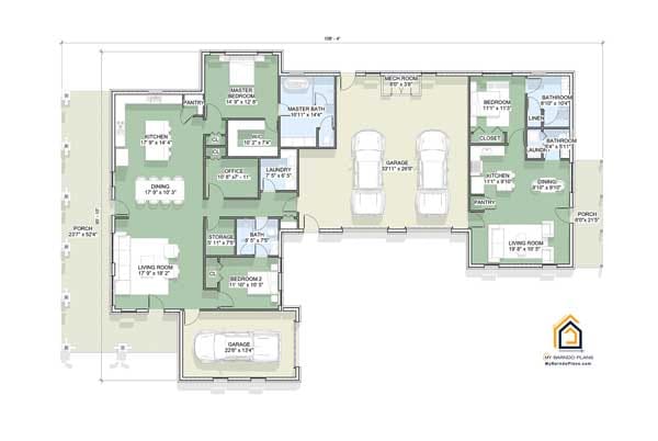 Key Considerations for Barndominium Plans Featuring a Separate Living Space 2