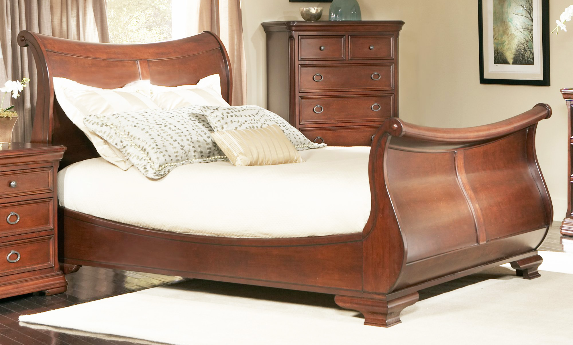 king size sleigh bedroom sets 3