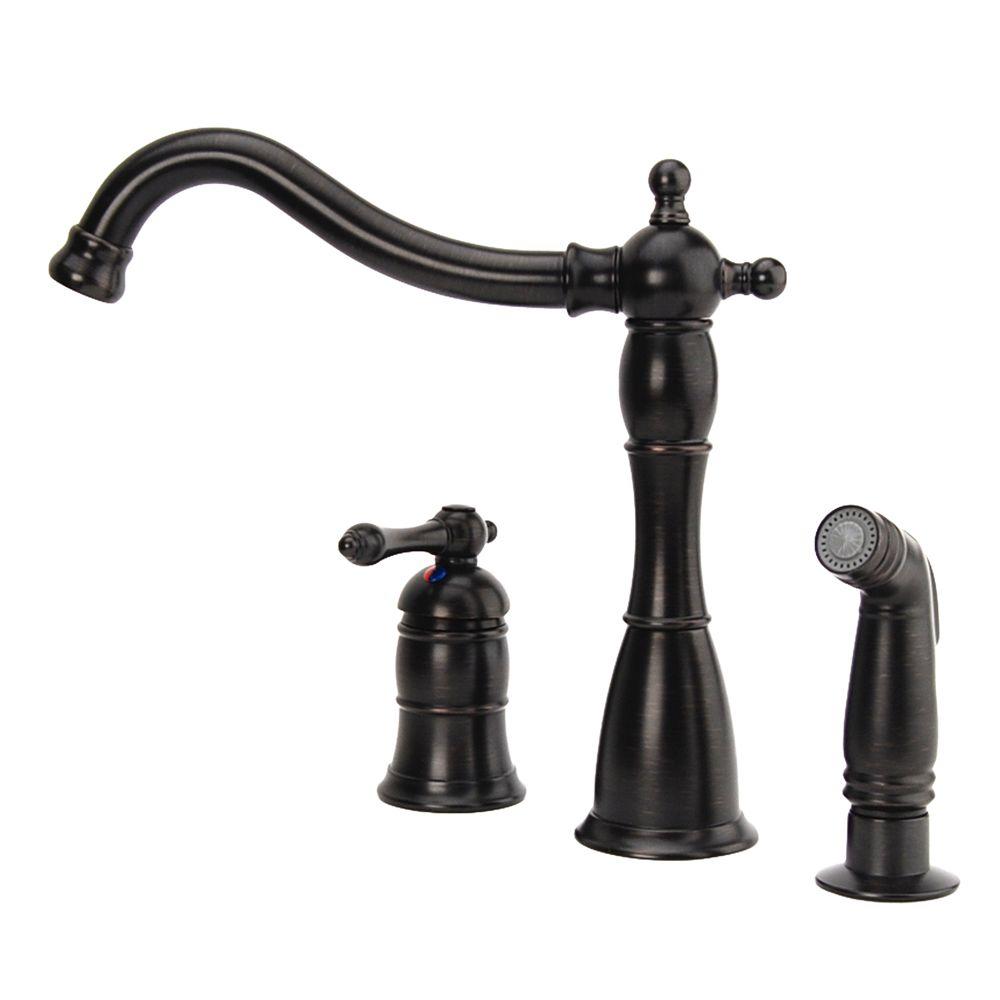 kitchen faucet oil rubbed bronze 3