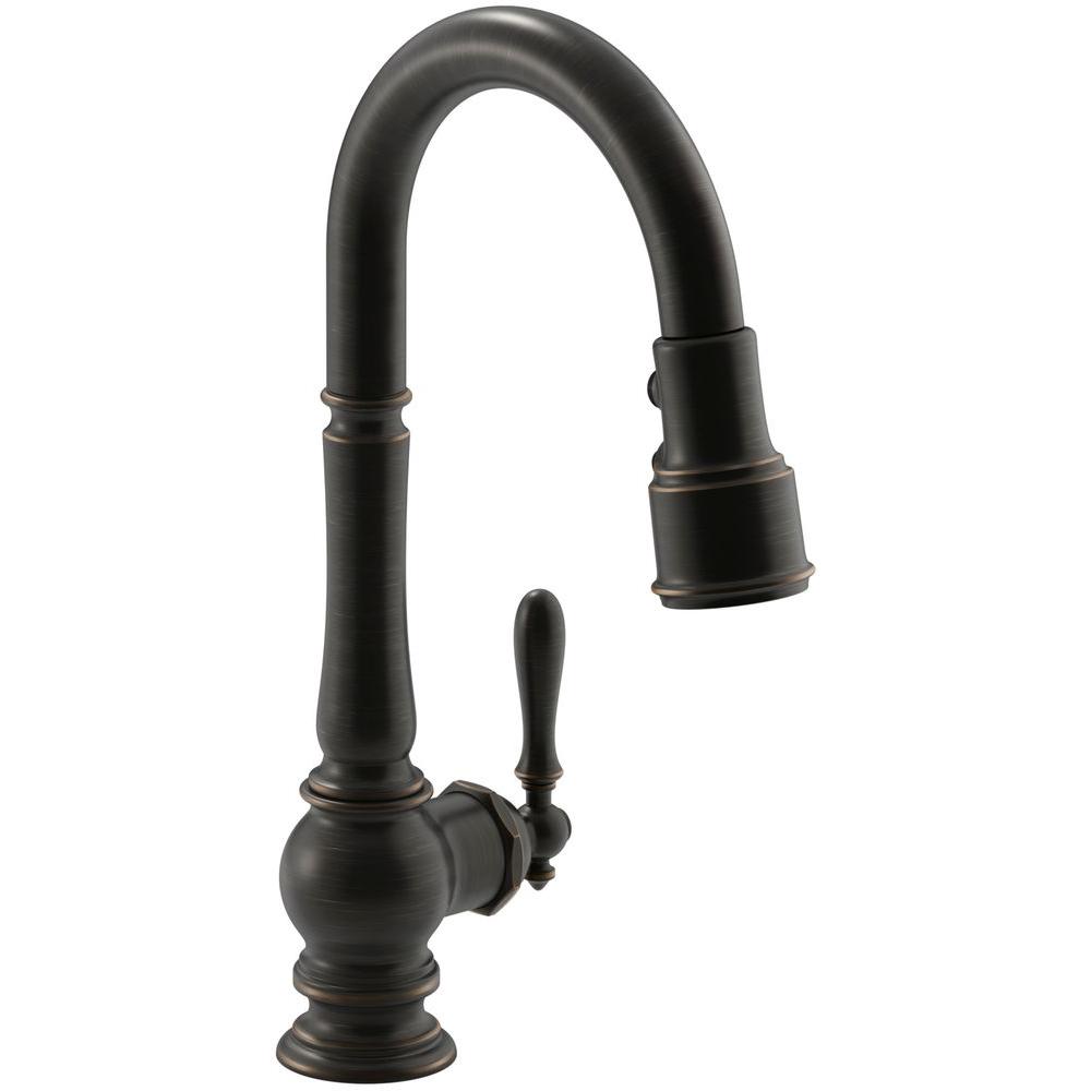 kitchen faucet oil rubbed bronze 5