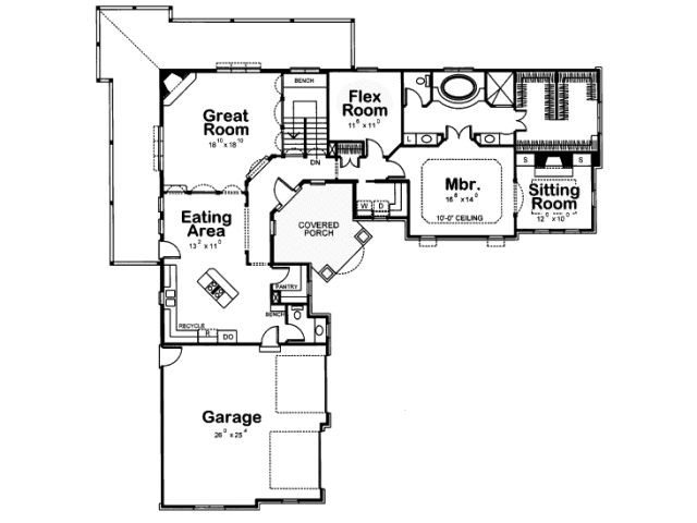 l shaped ranch style house 5