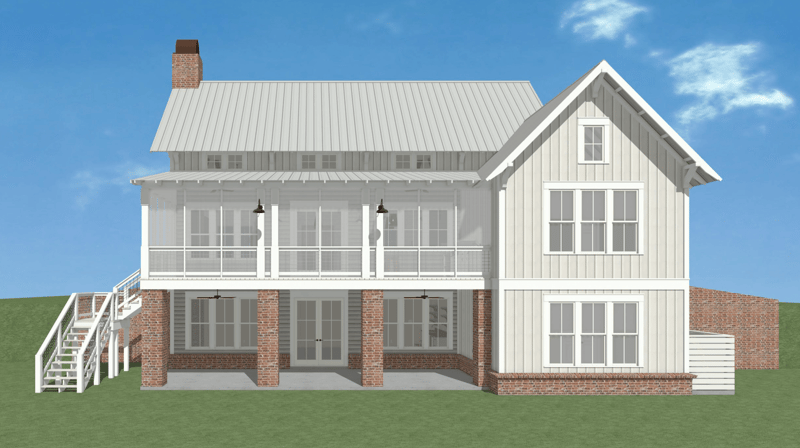 lake house plans with walkout basement 5