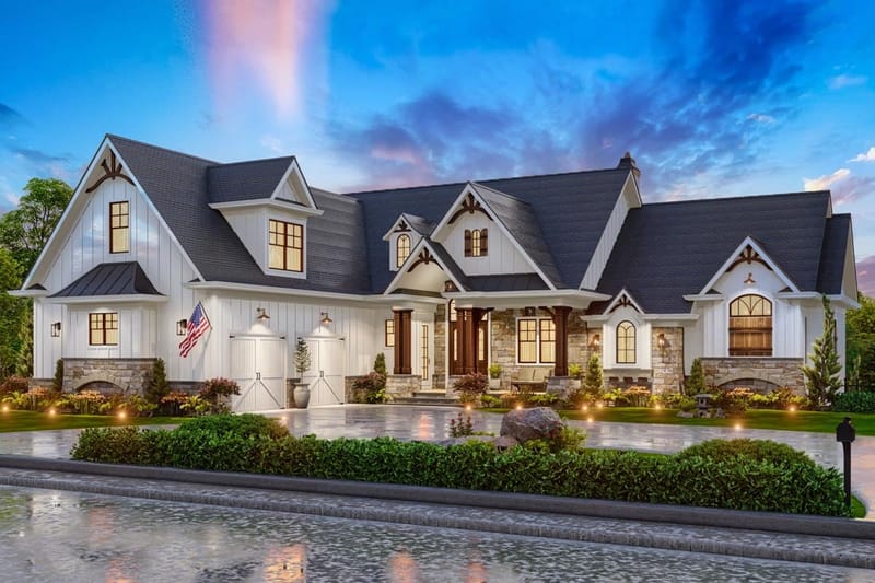 lake house walkout basement plans 2