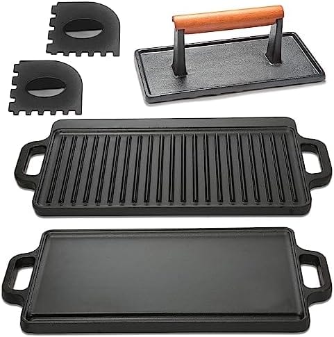 large cast iron griddle for gas grill 2