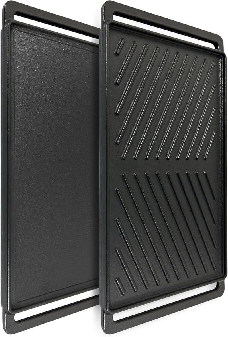 large cast iron griddle for gas grill 5